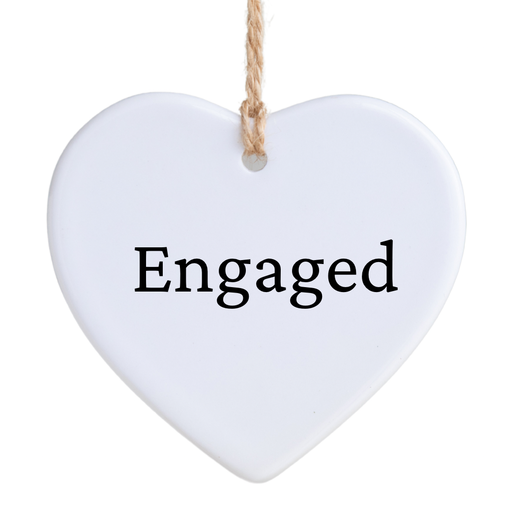 Engaged Ornament