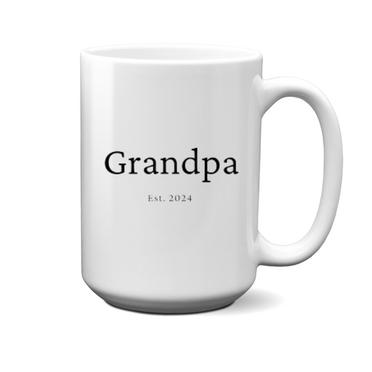 Grandpa Est 2024 Mug