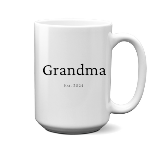 Grandma Est 2024 Mug