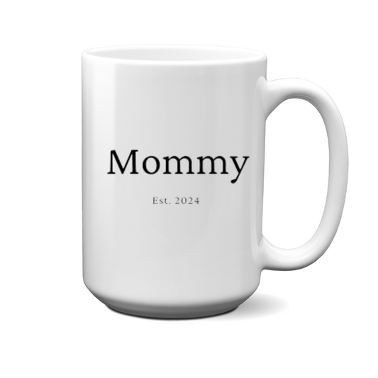 Mommy Est 2024 Mug