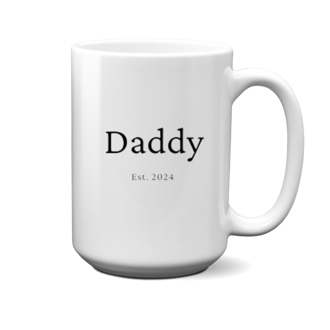 Daddy Est 2024 Mug