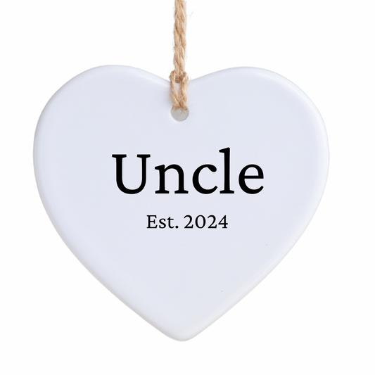 Uncle Est 2024 Ornament