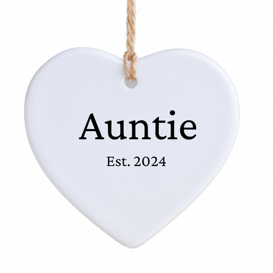 Auntie Est 2024 Ornament