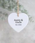 Aunty & Uncle Keepsake Ornament
