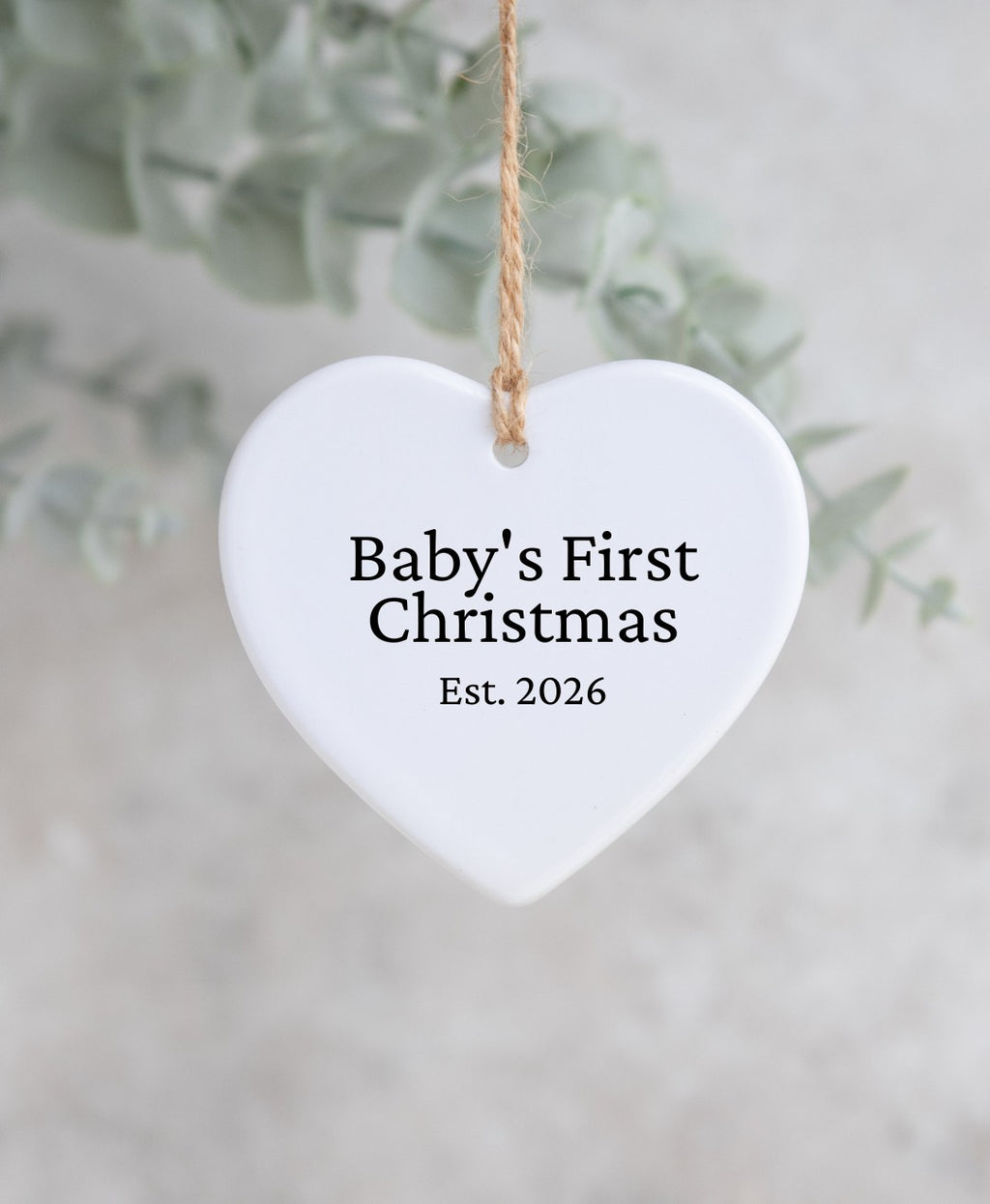 Baby's First Christmas Keepsake Ornament