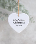 Baby's First Christmas Keepsake Ornament