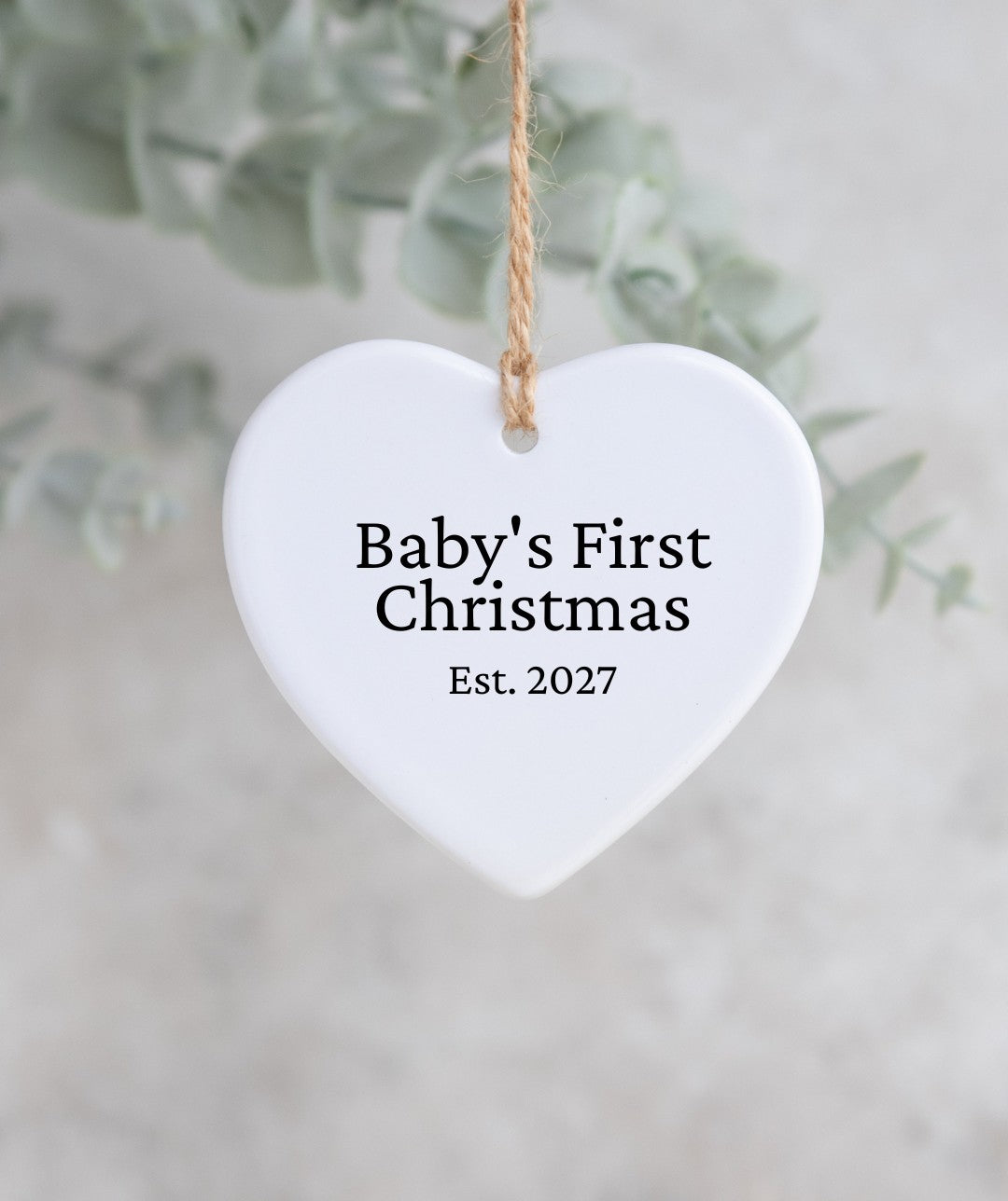 Baby's First Christmas Keepsake Ornament