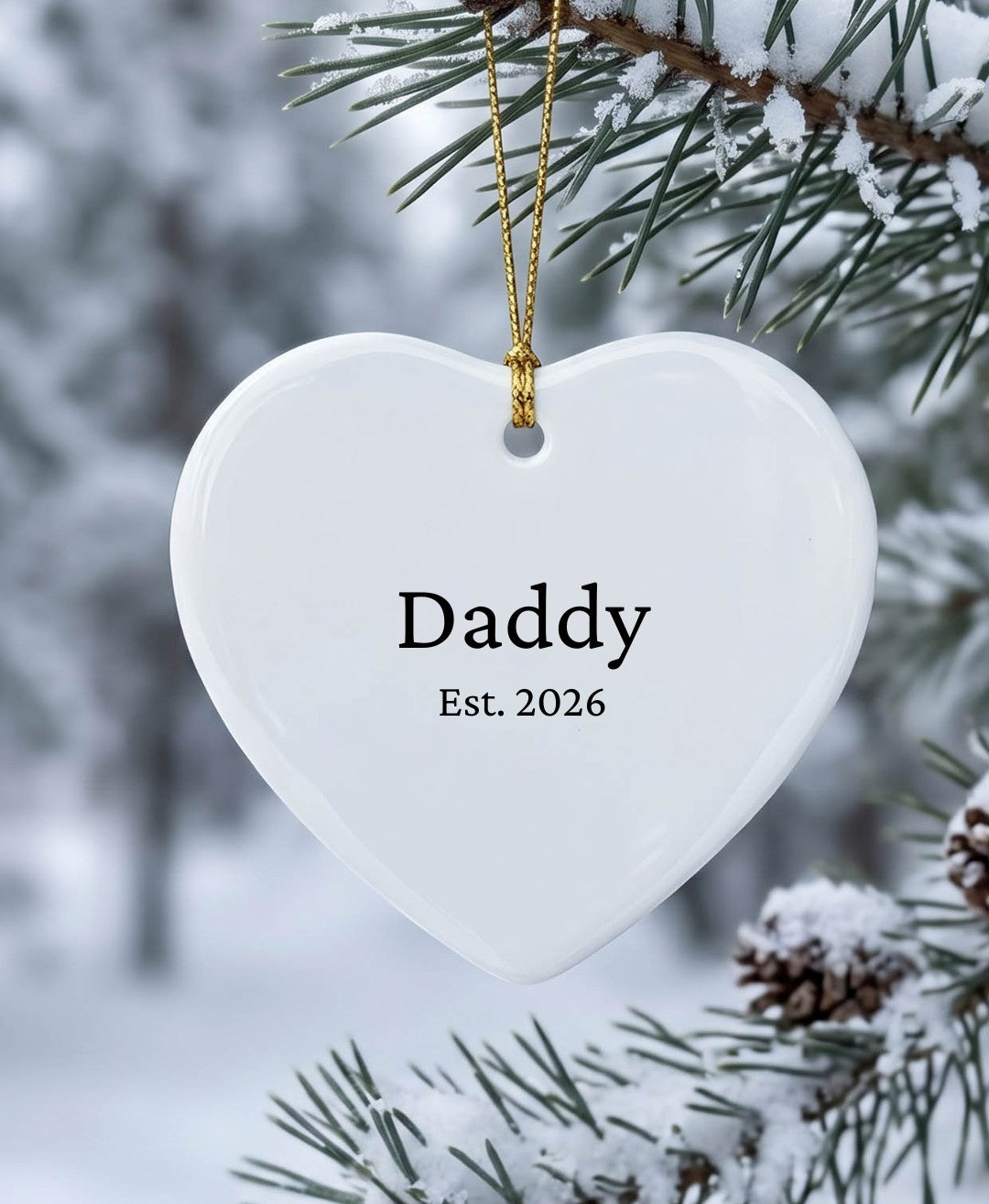 Daddy Keepsake Ornament