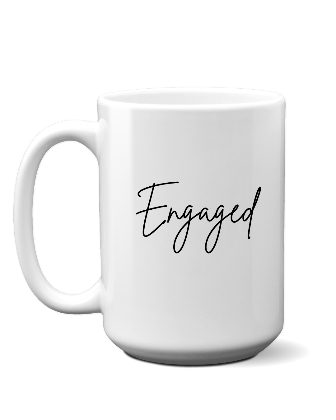 Engaged Keepsake Mug