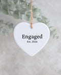 Engaged Keepsake Ornament