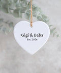 Gigi & Baba Keepsake Ornament