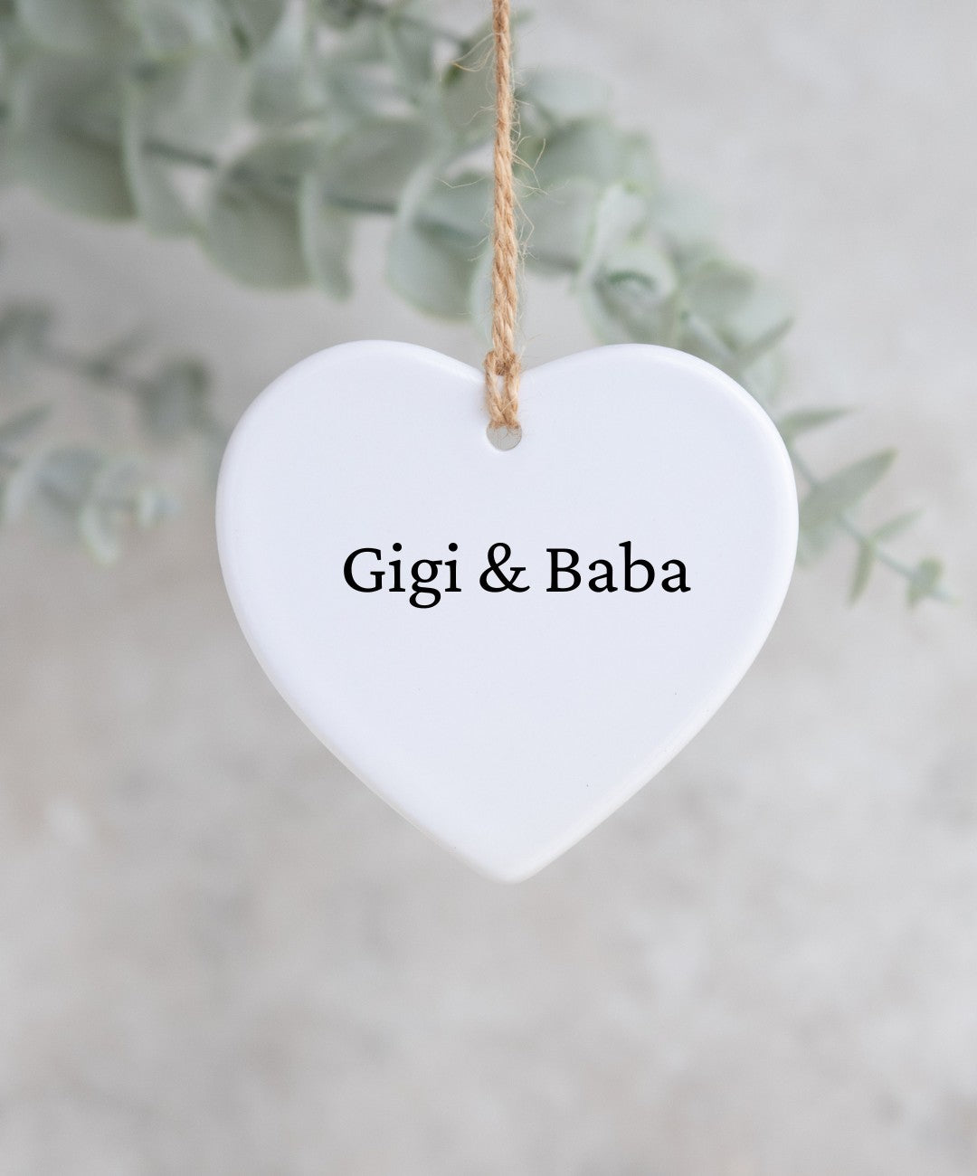 Gigi & Baba Keepsake Ornament