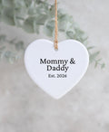 Mommy & Daddy Keepsake Ornament